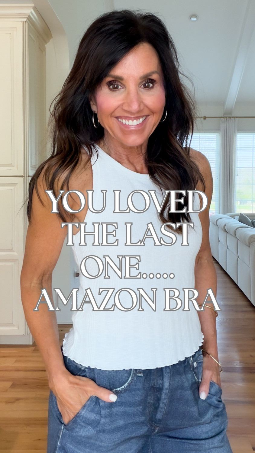 Back again with another bra from Amazon, same brand and same great price!

It’s lightweight, breathable, supportive, and has NO underwire.

@lehoba_official 
#ad


#LTKOver40