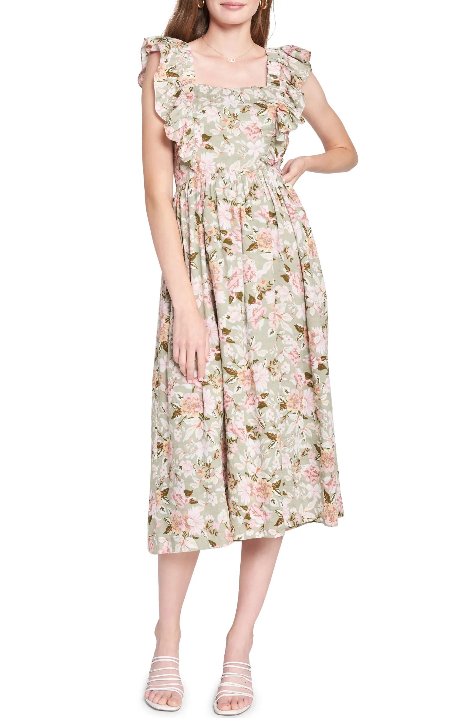 Maris Floral A-Line Dress | Nordstrom