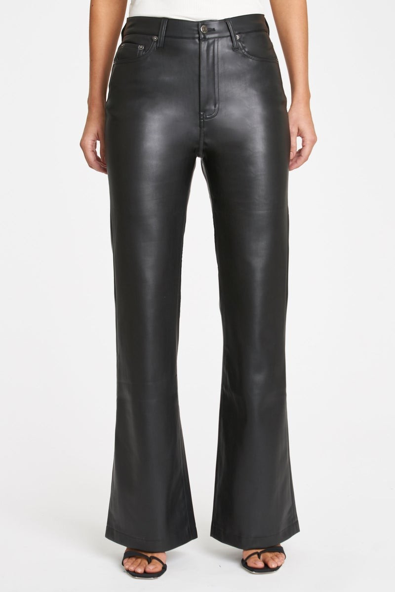 Stevie High Rise Relaxed Flare - Slate Black | Pistola Denim