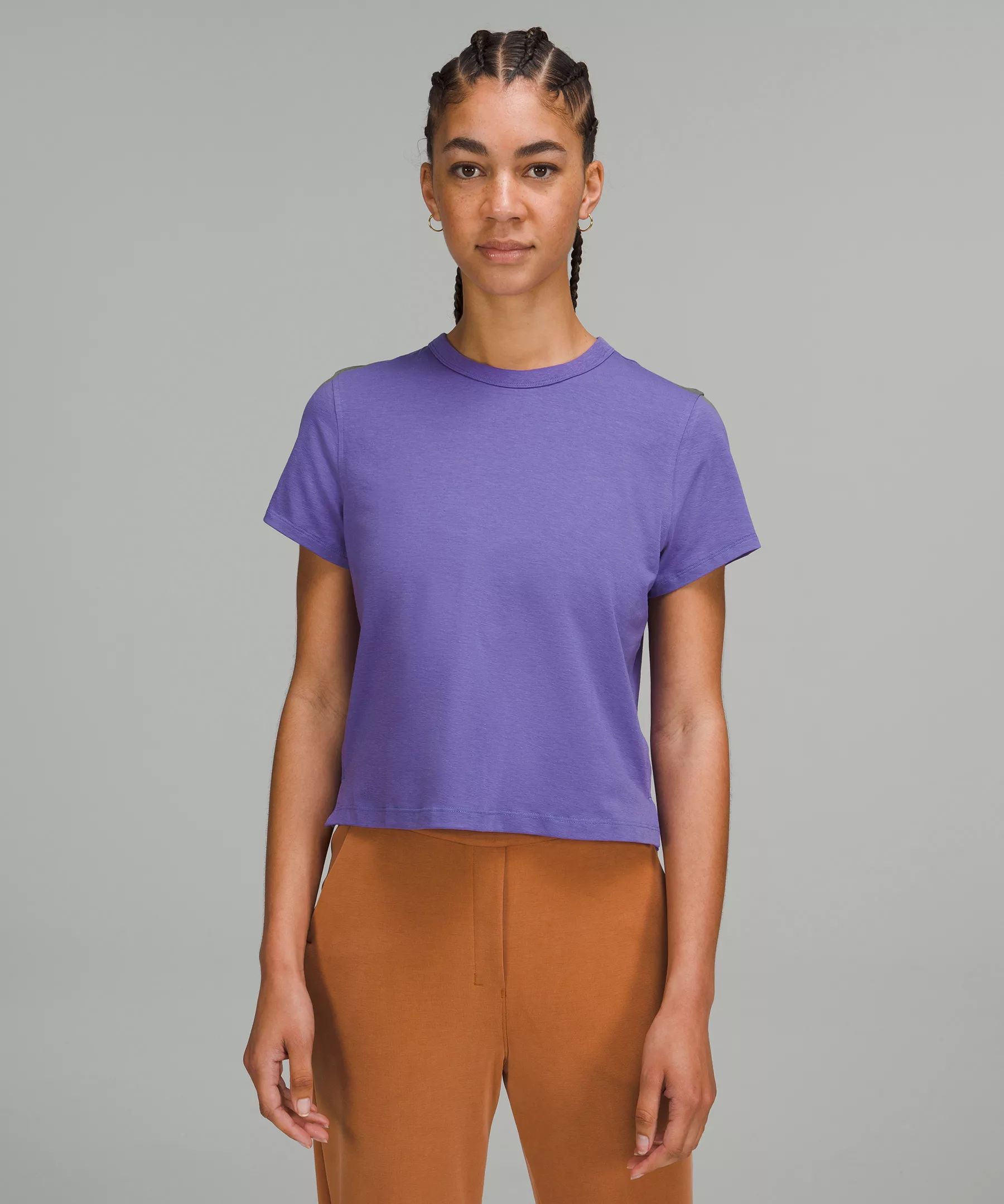 Classic-Fit Cotton-Blend T-Shirt | Women's Short Sleeve Shirts & Tee's | lululemon | Lululemon (US)