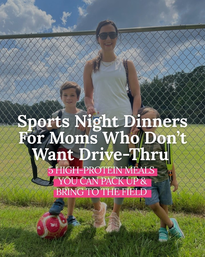 Sports seasons don't have to derail your healthy habits although, MAN, it happens fast if we aren't planning for it doesn't it, mama?

These are our go-to high-protein dinners for busy nights at the field, and they've saved us from countless drive-thru runs. 🥍⚽️

👉Comment MEALS and I'll send you my FREE one month high protein, high fiber meal guide from my Sunday Reset!

#SundayReset #HealthyByHeatherBrown Mind Body Spirit, Biblical Health, Millennial Mom