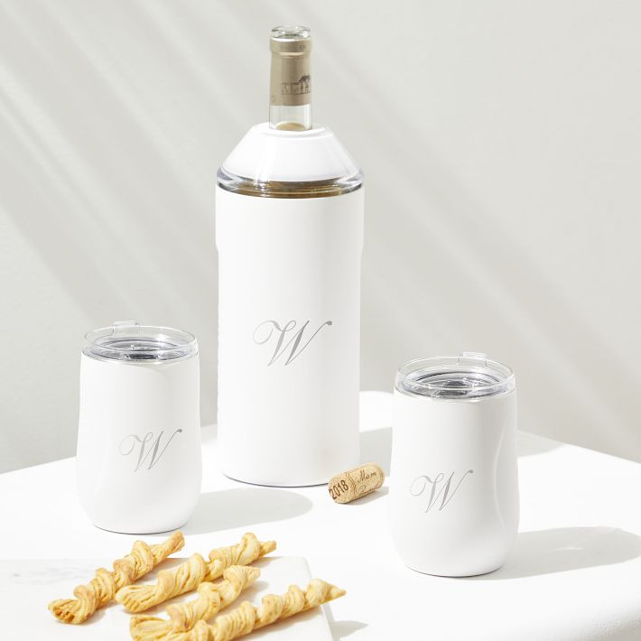 Vinglacé Wine Chiller and Stemless Glass Set | Mark and Graham