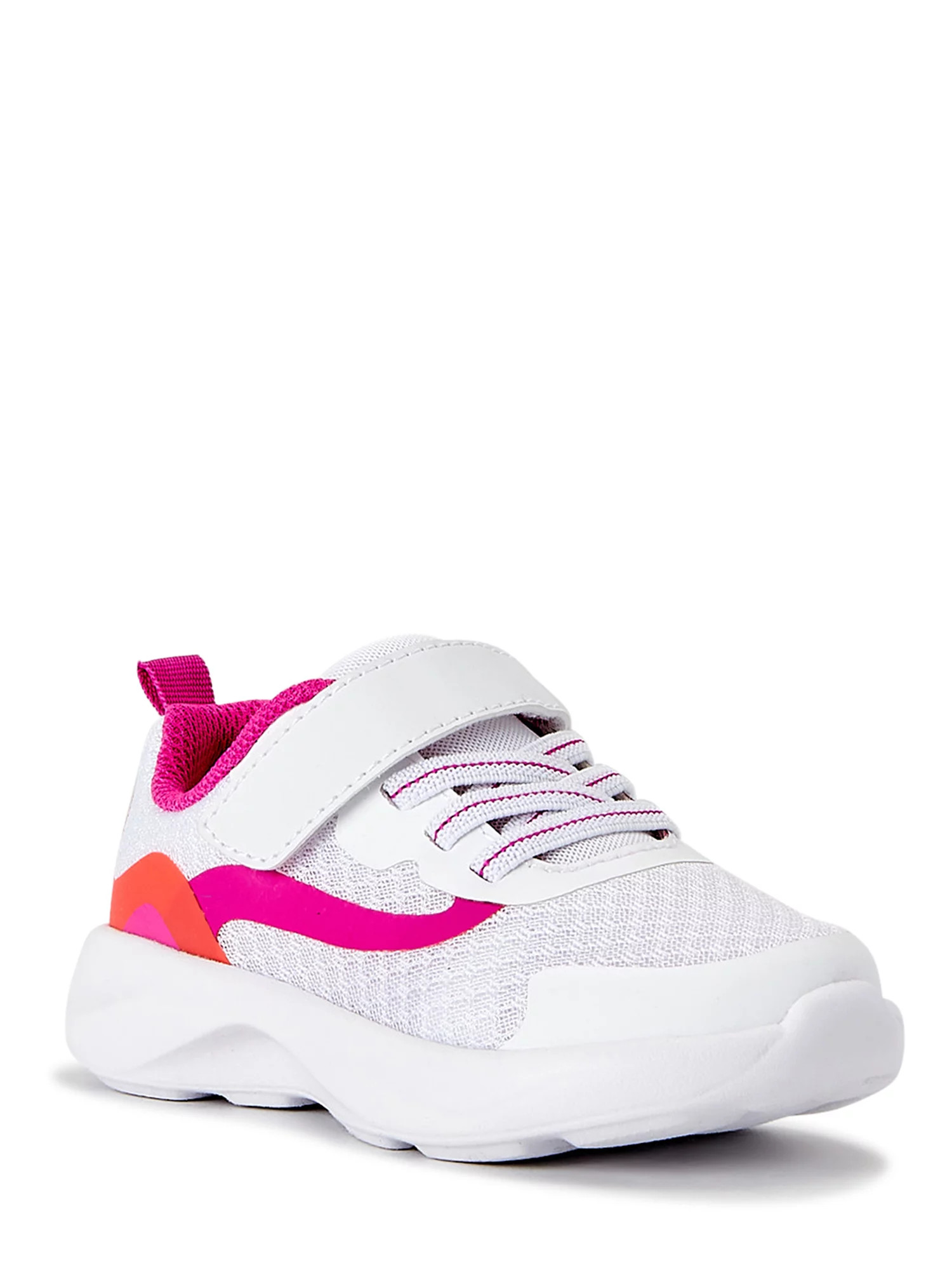 Athletic Works Toddler Girls’ Mesh Jogger Sneakers, Sizes 7-12 | Walmart (US)