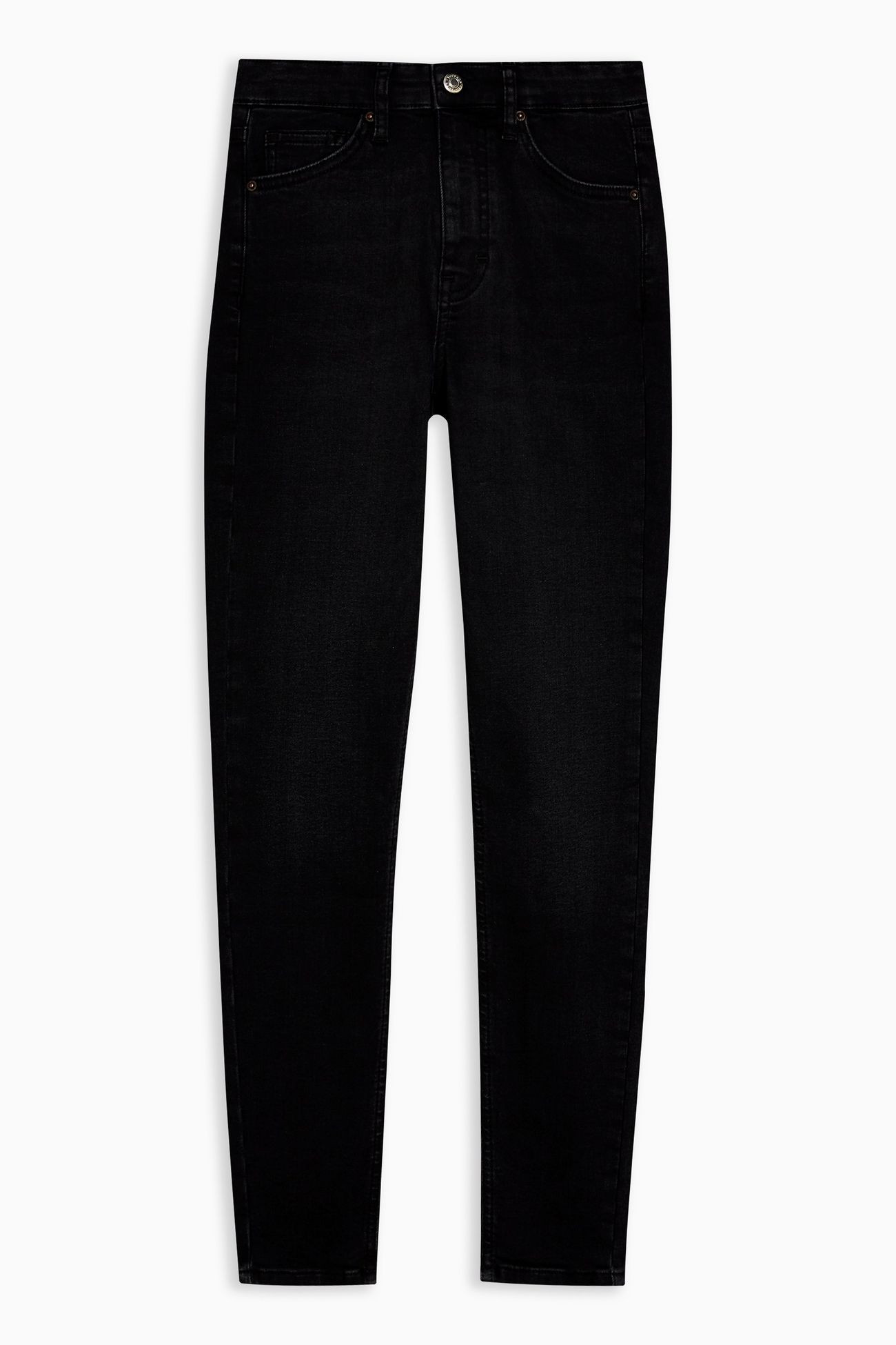 Worn Effect Black Jamie Skinny Jeans | Topshop UK