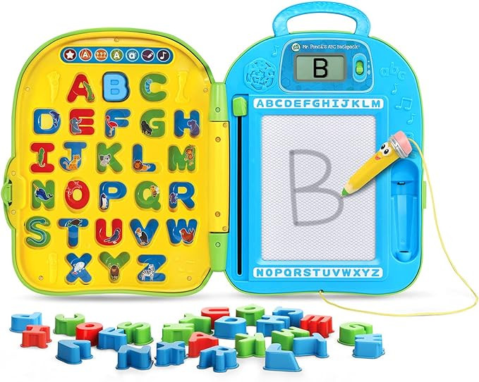 LeapFrog Mr. Pencil's ABC Backpack (Frustration Free Packaging) , Green | Amazon (US)