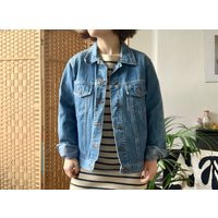 Classic Blue Worn in Vintage Denim Jacket, Size S M 8 10 12 | Etsy (UK)