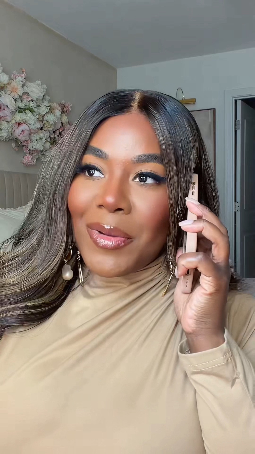 don’t let him know he got me smiling like that okay 

makeup transition - deets linked
bodysuit XXL
Lip combo (cognac, pinch, nutty vague) 

#LTKBeauty #LTKPlusSize