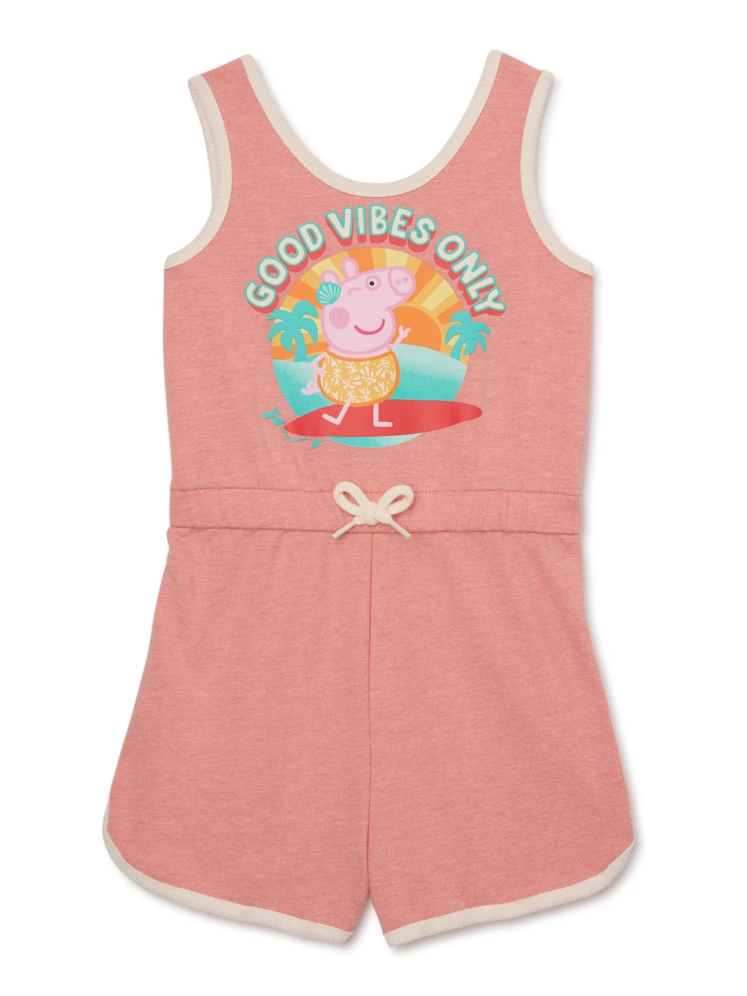 Peppa Pig Toddler Girls Romper, Sizes 12M-5T | Walmart (US)