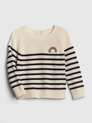 Baby Stripe Ribbed Sweater | Gap US