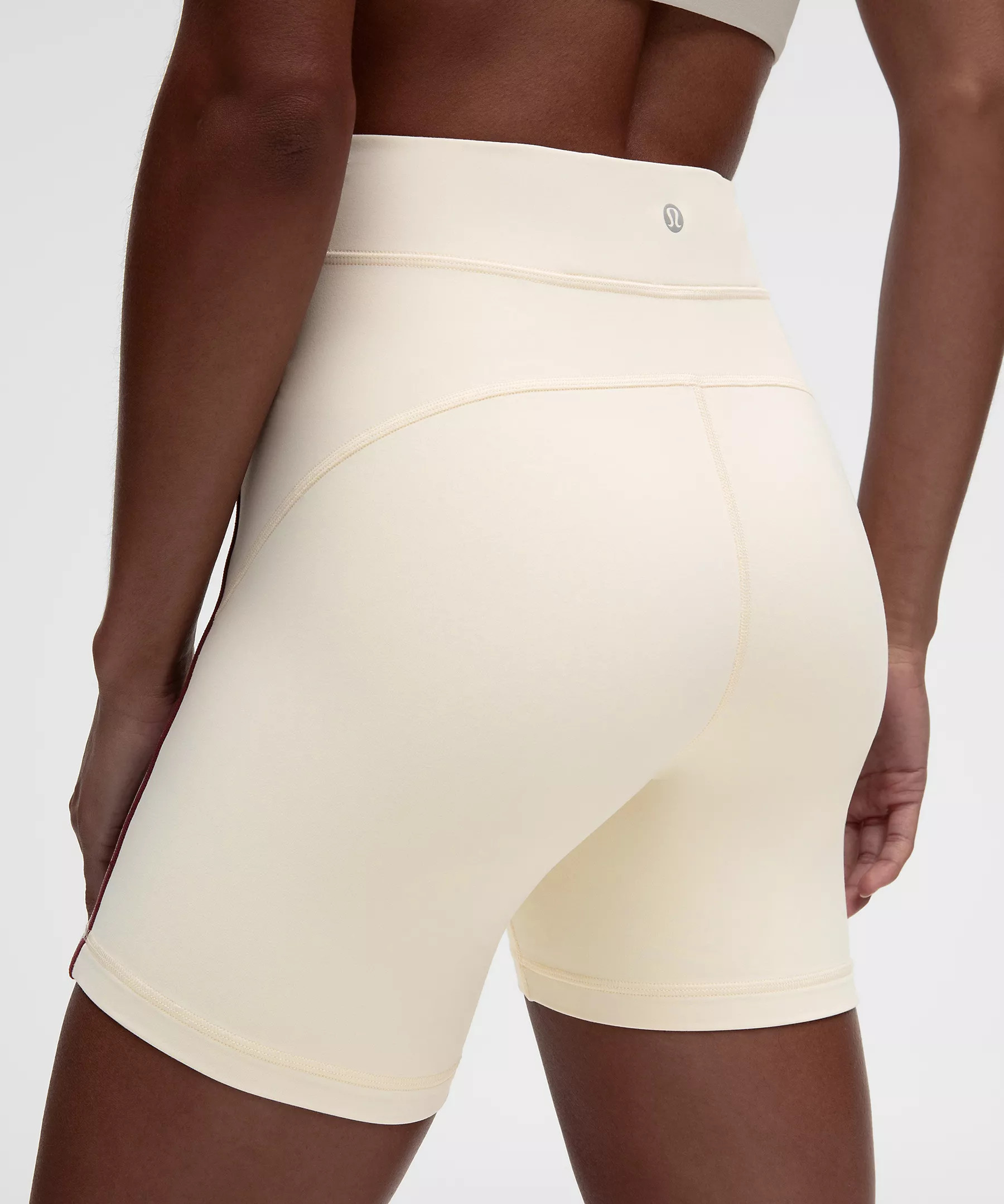 Groove High-Rise Short 6" Stripe Trim | Lululemon (US)