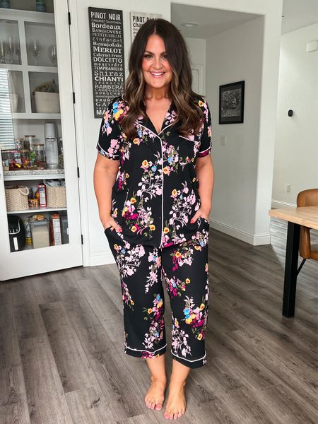 Pajamas, loungewear, matching pj set
I did an XL for extra room, but could’ve done a large for a tighter fit

SO soft! Cozy pajamas, what to wear at home, Walmart finds 

#LTKStyleTip #LTKMidsize #LTKFindsUnder50