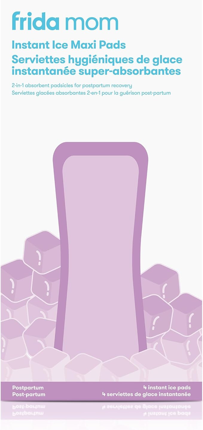 Frida Mom - Instant Ice Maxi Pads 4 Pack - Maternity Pads, One Size | Amazon (CA)