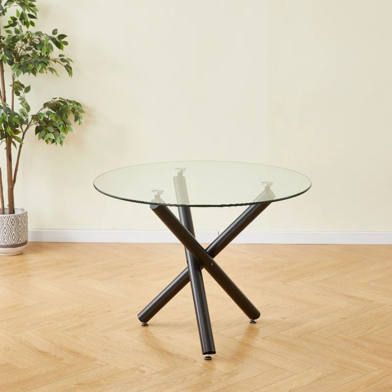 Delishia Round Glass Dining Table | Wayfair North America