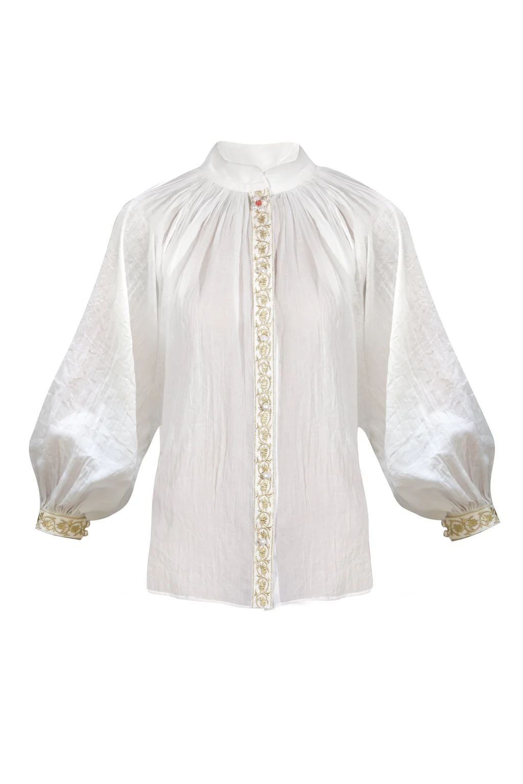 Niloufar Blouse - White | Rosewater Collective