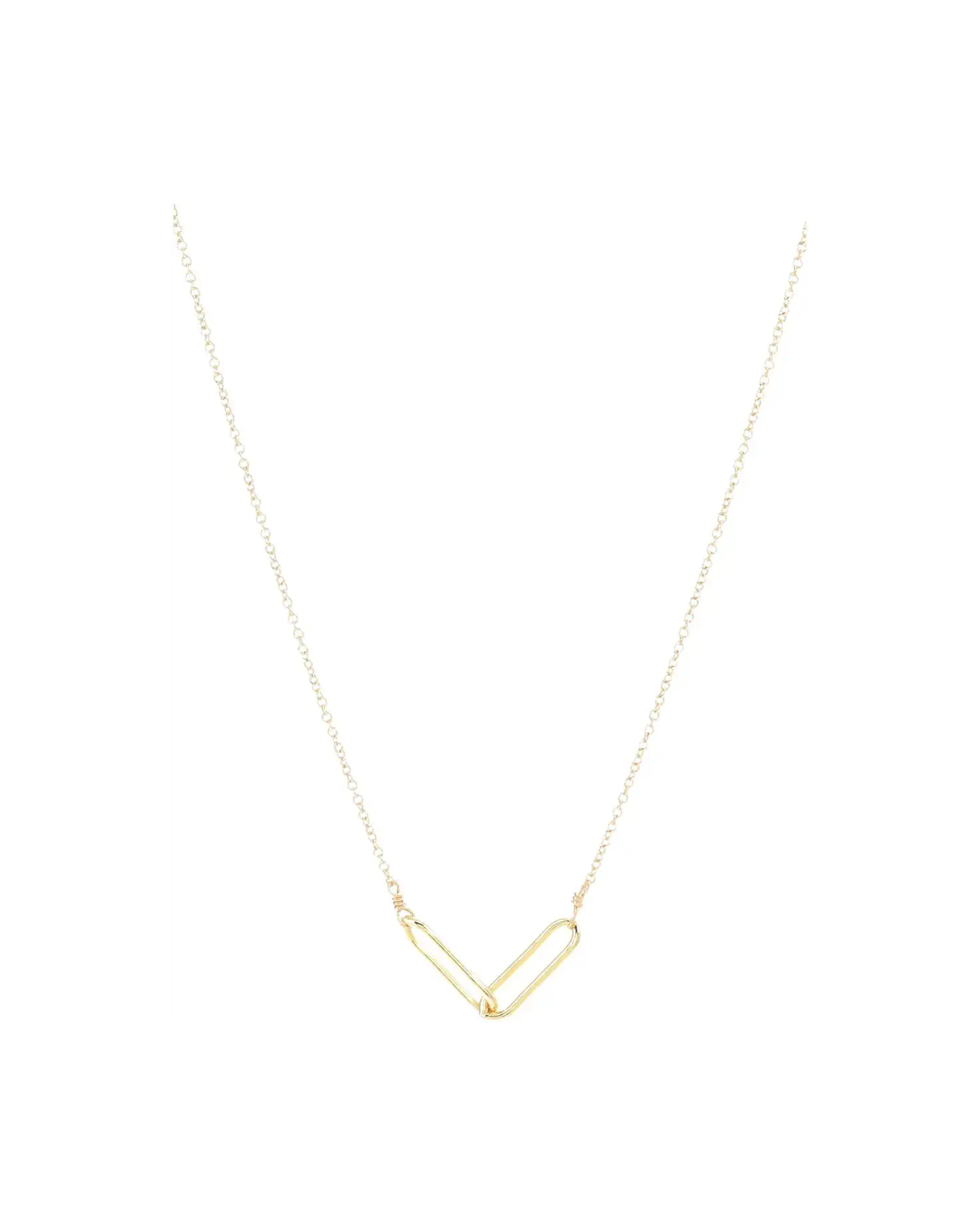 Modern Friends Forever Double Linked Necklace | Zappos