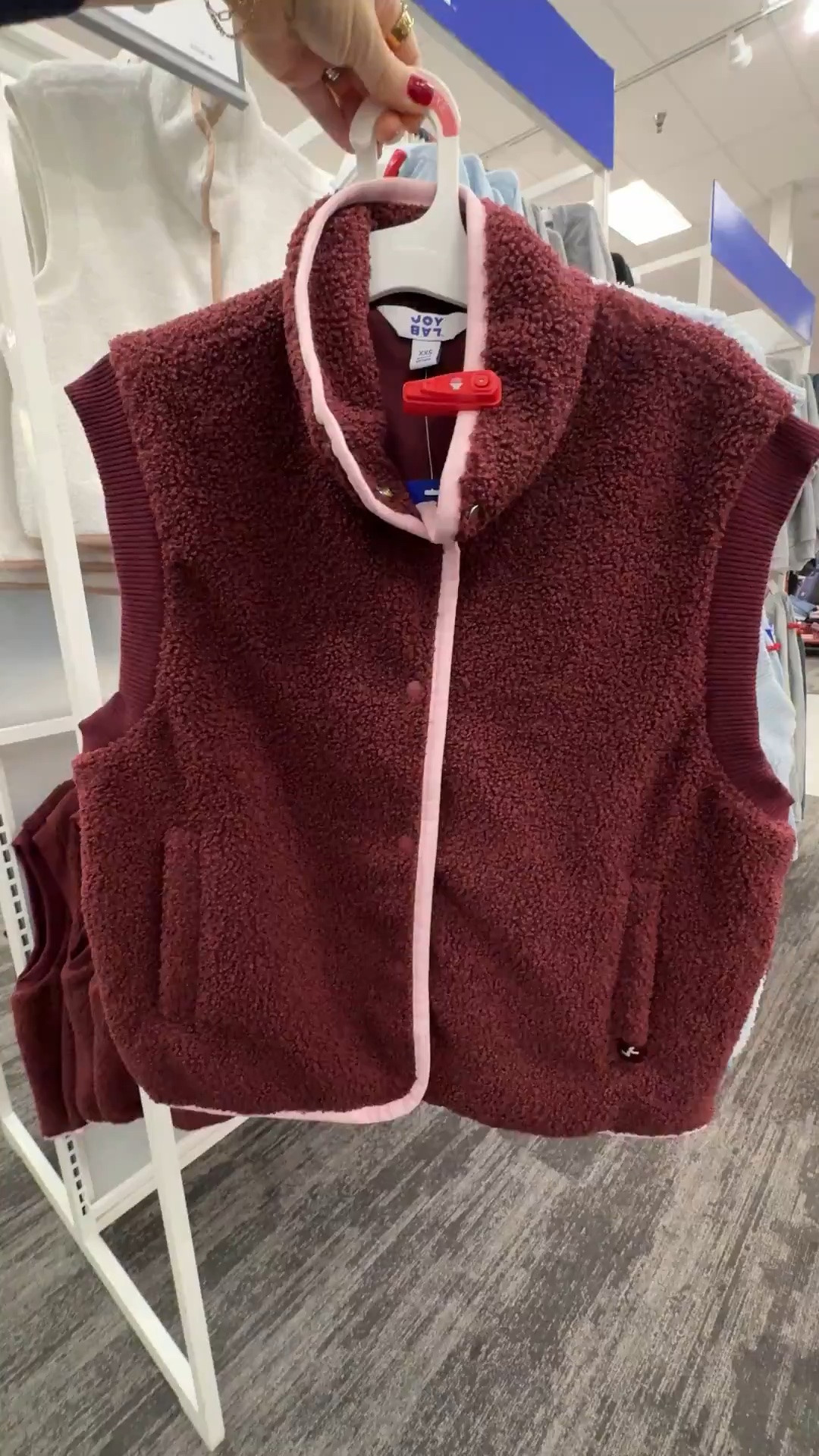 Cozy vests on sale 40% off