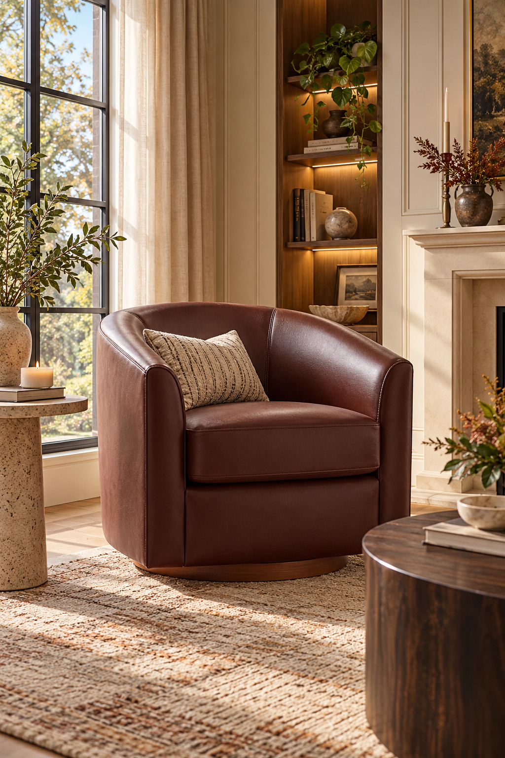 There's just something about a gorgeous leather accent chair that makes a room feel instantly elevated! 🤎 These Wayfair leather chairs are giving timeless, cozy, high-end living room vibes. From classic tufted leather chairs to modern leather swivel chairs, these are the kinds of pieces that can completely transform an empty corner. The 5 Days of Deals Sale ends TOMORROW, so it's a good time to browse these beauties! ✨

#LeatherAccentChair #BrownLeatherChair #GenuineLeatherChair #WayfairLeatherFurniture #ClassicHomeDecor #ModernTraditionalHome #LivingRoomDecorIdeas #WayfairSale #AccentChairSale #LuxuryFurniture #HomeDecorInspo #LTKHome 

 #LTKSeasonal #LTKHome #LTKSaleAlert