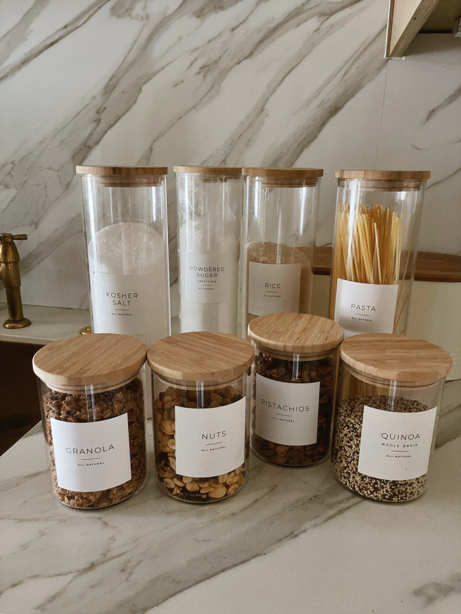 Amazon Large Glass Storage Jars