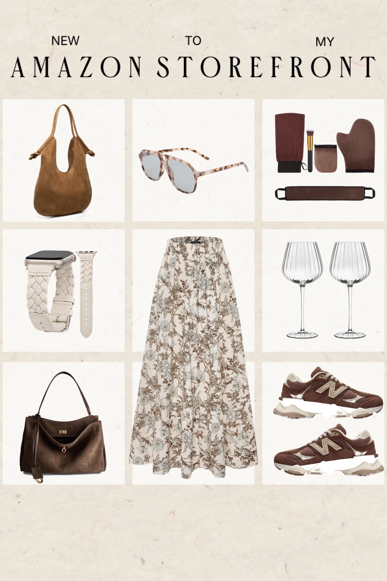 New to my storefront 🤎

#amazon #newbalance #tanning #home #skirt 

#LTKHome #LTKBeauty #LTKFestival