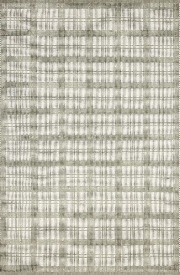 Loloi Magnolia Home by Joanna Gaines Ryder Collection RYD-01 Sage/Ivory 9'-3" x 13' Area Rug | Amazon (US)