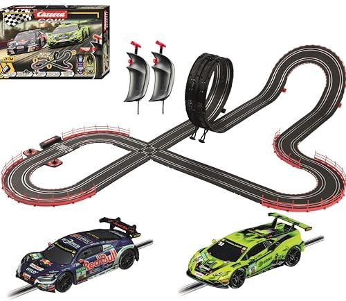 Carrera GO Electric Powered Slot Car Racing Kids Toy Race Track Set 1:43 Scale, DTM Supercars | Amazon (US)