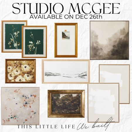 Studio McGee / Studio Mcgee at Target / Studio McGee New Release / Studio Mcgee Home Decor / Framed Vintage Art / Framed Modern Art / Gallery Wall Art 

#LTKSeasonal #LTKhome #LTKstyletip