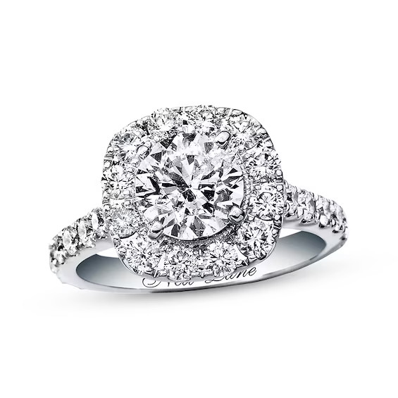 Neil Lane Engagement Ring 2-3/4 ct tw Diamonds 14K White Gold | Kay Jewelers
