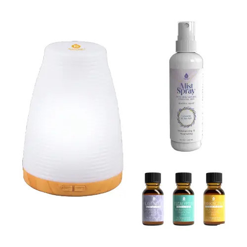Pursonic USB diffuser with essential oils set