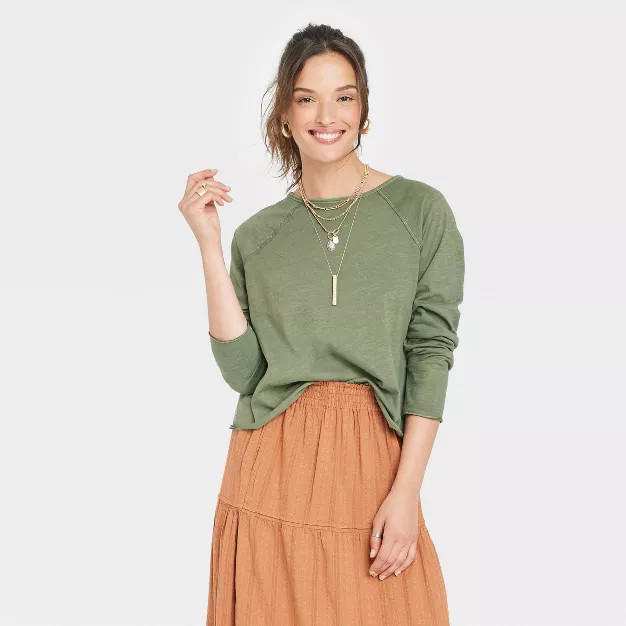 Women's Long Sleeve T-Shirt - Universal Thread™ | Target