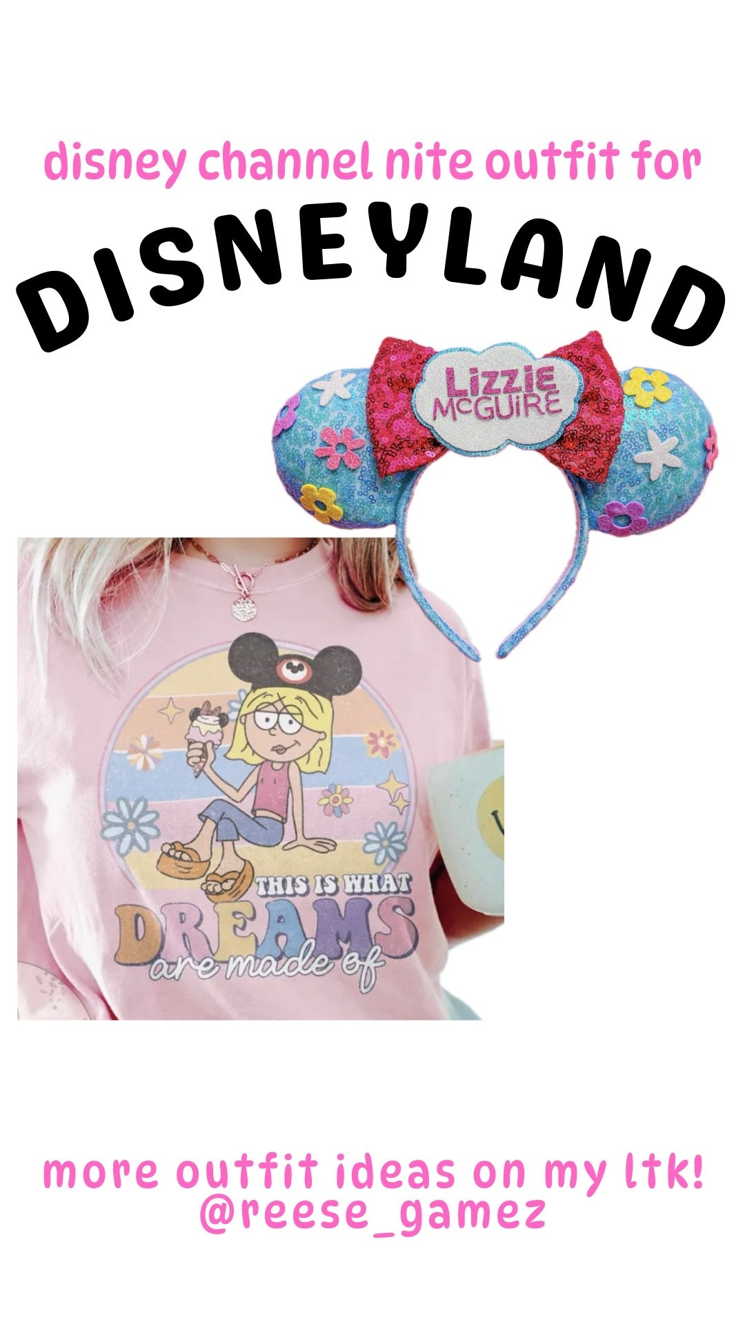 disney channel nite, disney channel nite outfit, disney channel nite outfit idea, disneyland outfit idea, disneyland outfit inspo, disney outfit idea, disney outfit inspo, mickey ears, minnie ears, disney crewneck, disneyland crewneck

#LTKTravel #LTKSeasonal #LTKootd