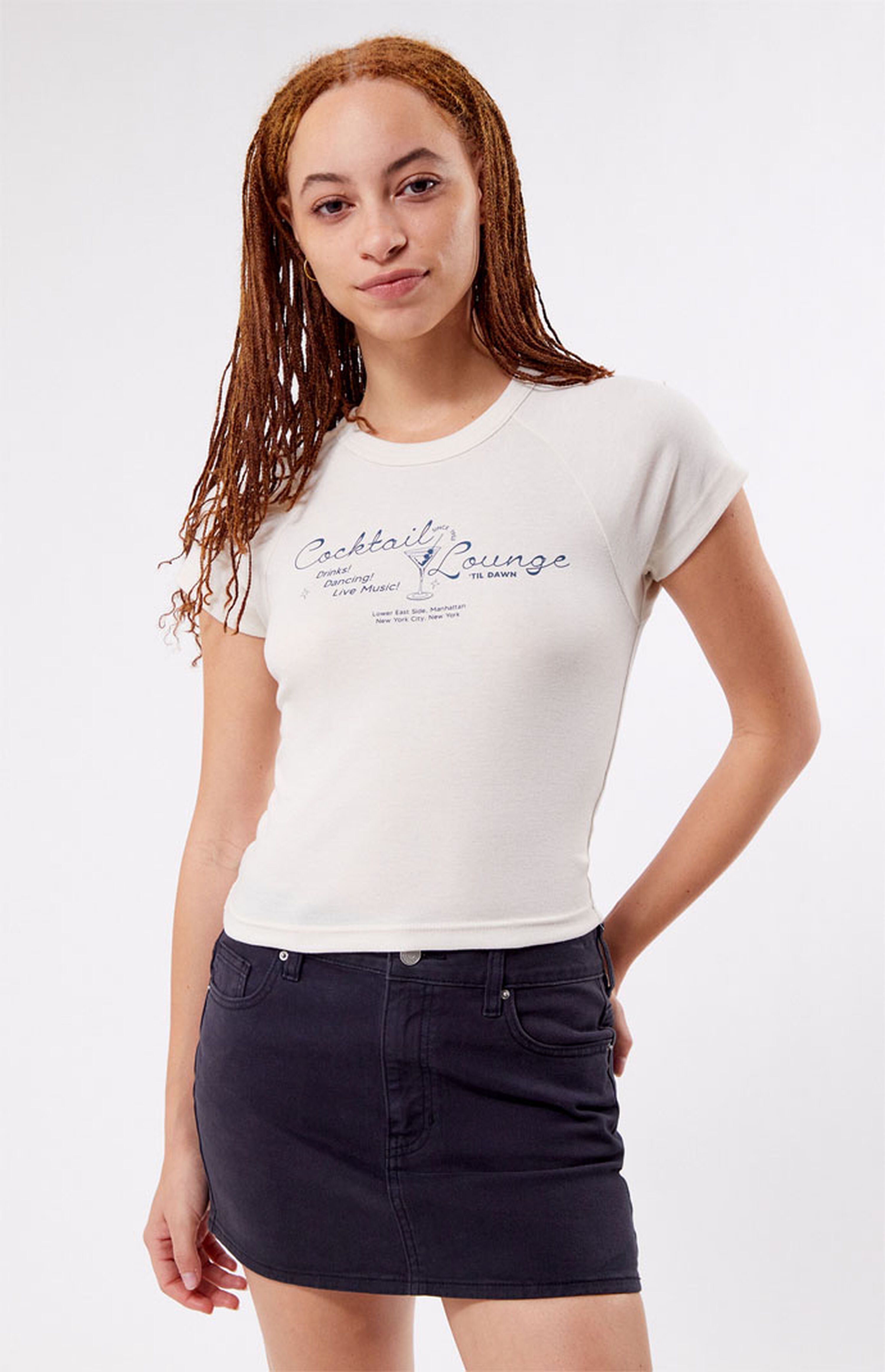 PacSun Cocktail Lounge Raglan T-Shirt | PacSun
