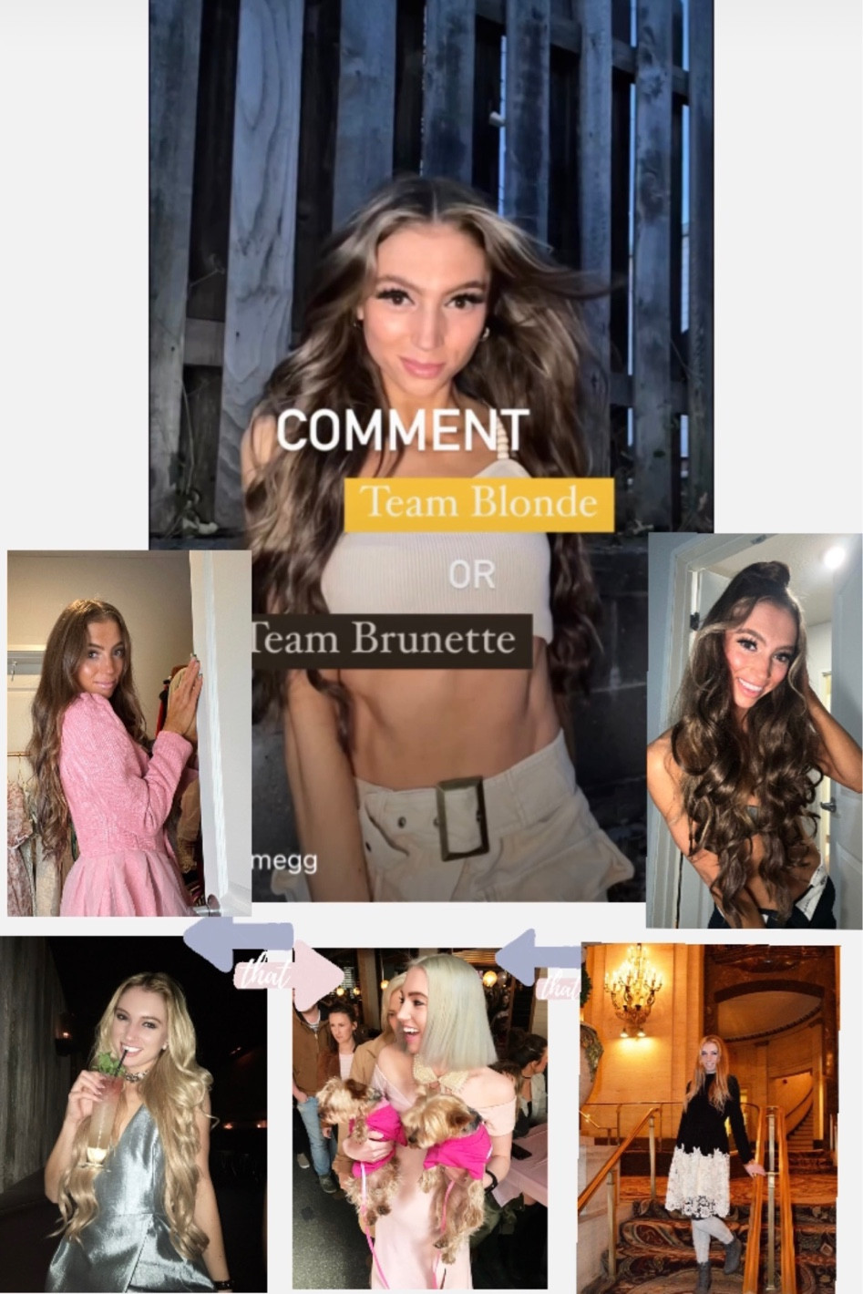 Hair essentials 
Colored hair 
Hair growth 

	 
	@luxurymegg #fall2022 #hairinspo #blondeorbrunette #chinlengthbob #platinumblonde #silverhair #hairhealth #hairextensionstraining #Foilyagehair #extensionshaircare #amazonfashion #amazonfinds   #shinyhair #hairreel
	#autumnvibes  #discoverunder10k #falloutfits #feedaesthetic  #microinfluencer  #neutralaesthetic   #pinterestaesthetic #pinteresthair #hairjourney #nychair #scalpcare #blondebabe #brunettebabe #besthairproducts 


#LTKbeauty #LTKsalealert #LTKGiftGuide