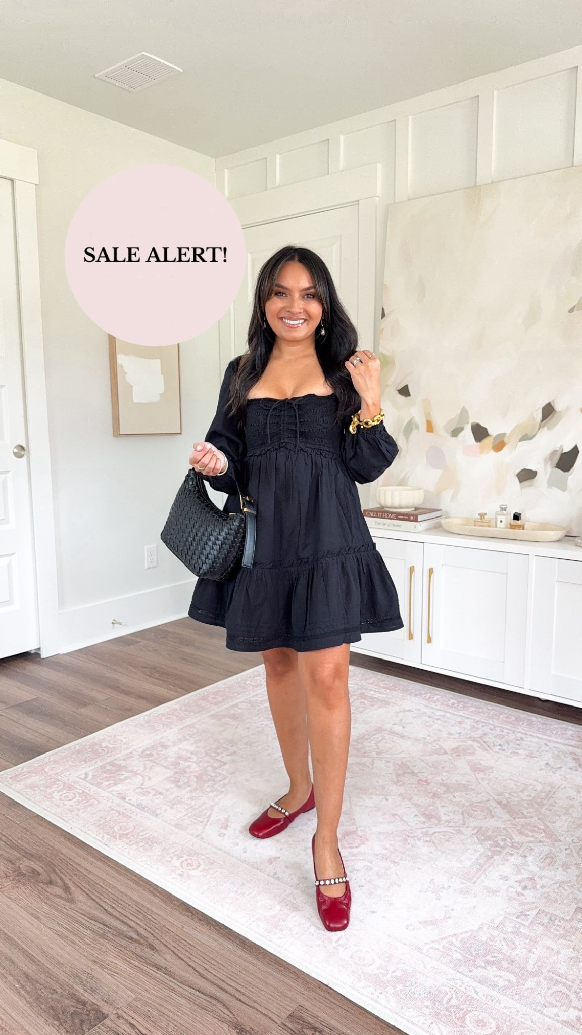 Black dress size xxs TTS
Red (chile) flats size 5 TTS



#LTKSaleAlert #LTKStyleTip #LTKPetite