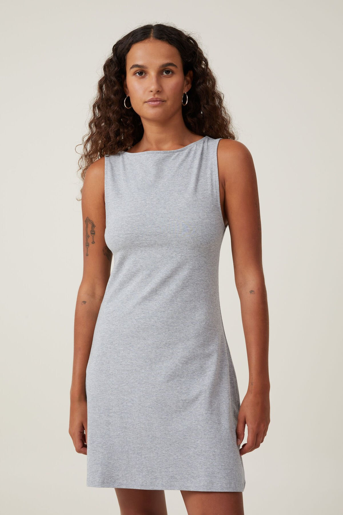 Bella Boat Neck Mini Dress | Cotton On (ANZ)