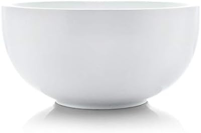 SURFLORA 9.5 Inches, 3 Quarts Thick Wall Large Porcelain Serving Bowl of Salad, Pasta, Soup, Mixi... | Amazon (US)