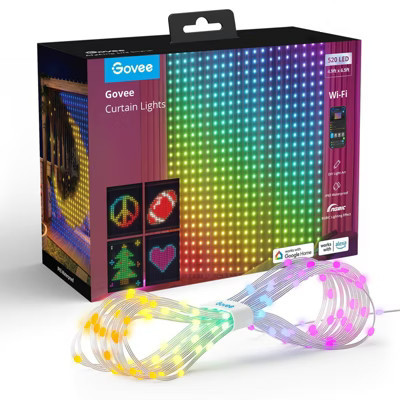 Govee Curtain Light: LED String Lights with 73 Settings, Smart App Control | Target