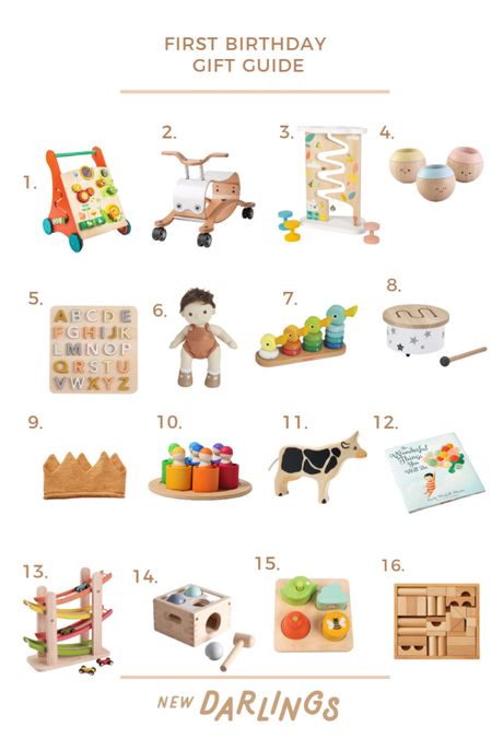 First birthday gift ideas / baby gifts / holiday gift ideas for babies and toddlers / wooden toys 

#LTKGiftGuide #LTKHoliday #LTKbaby