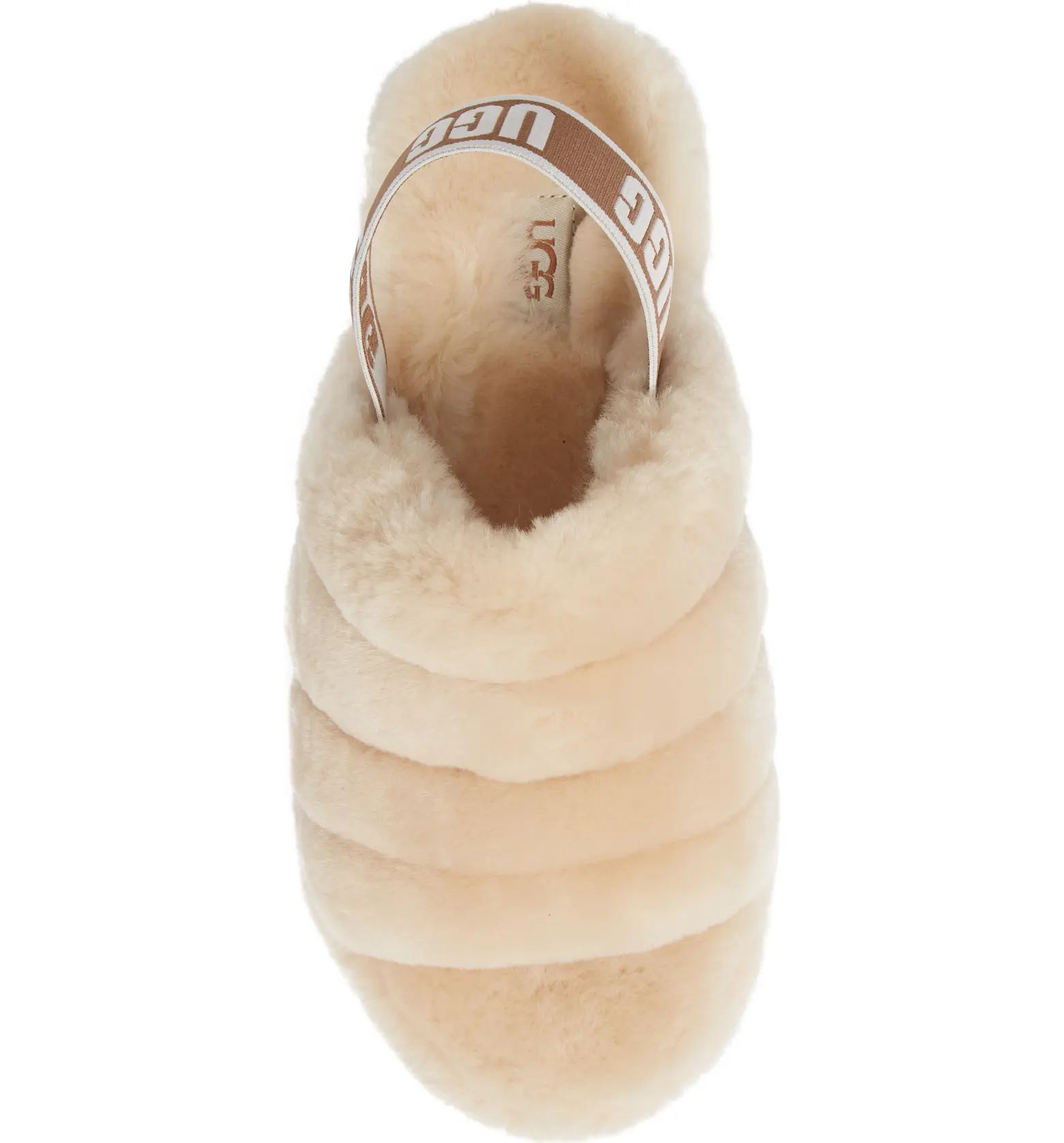 UGG® Fluff Yeah Faux Fur Slingback Sandal | Nordstrom | Nordstrom