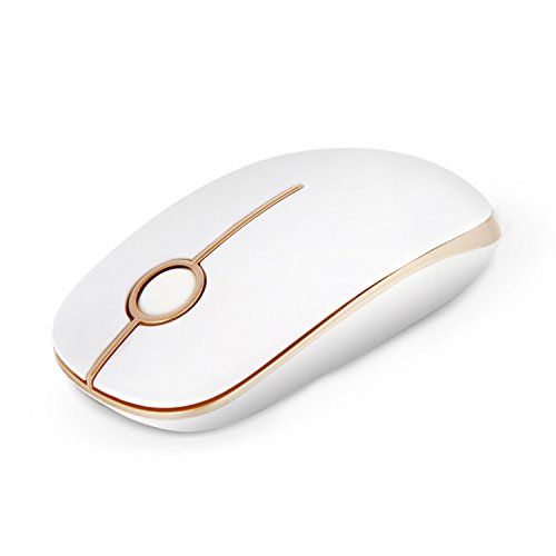Jelly Comb 2.4G Slim Wireless Mouse with Nano Receiver Less Noise, Portable Mobile Optical Mice f... | Amazon (US)