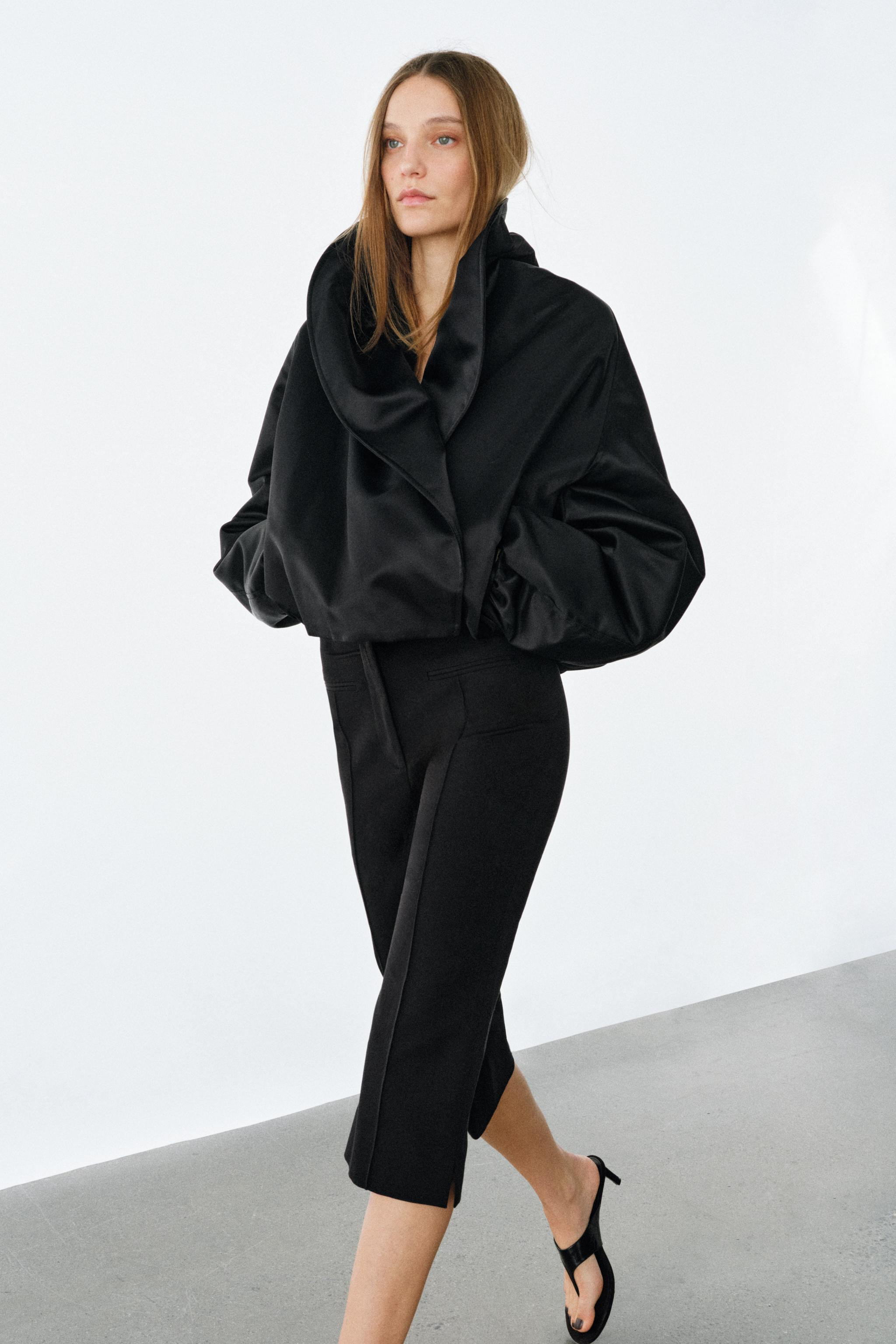 ZW COLLECTION PADDED BOMBER JACKET | Zara US