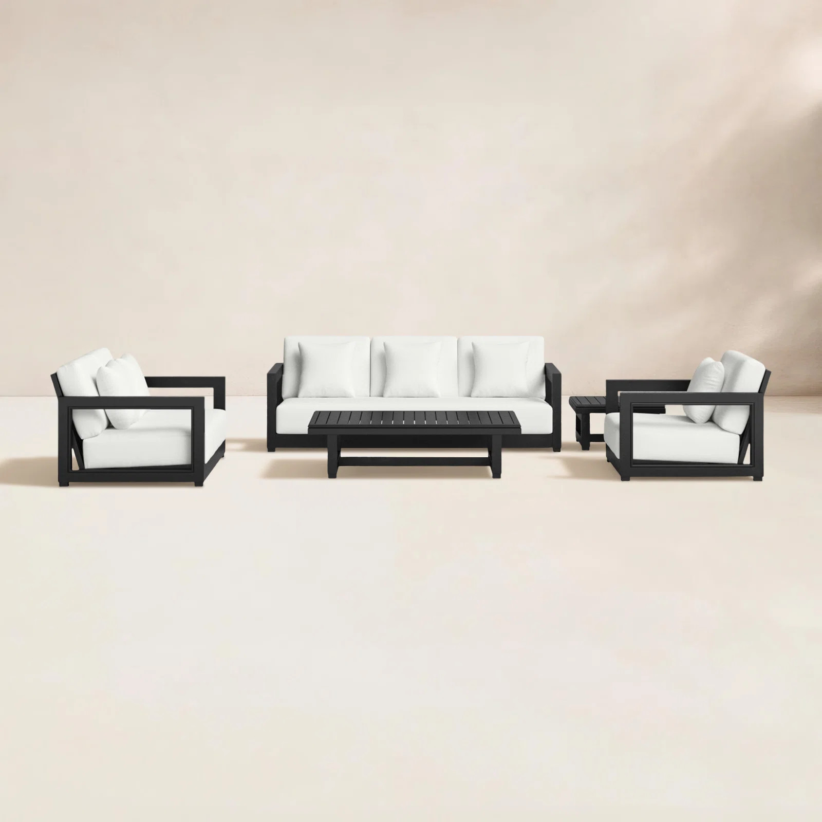Melrose 5 Piece Sofa Seating Group with Cushions | Wayfair North America