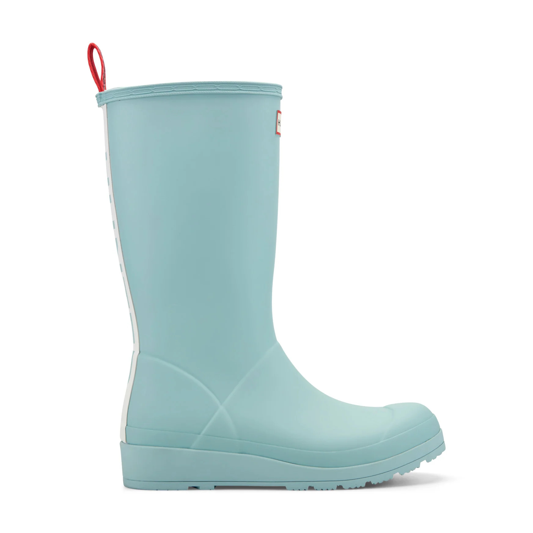 Women's PLAY\u2122 Tall Logo Rain Boots - Light Blue | Hunter Boots | Hunter Boots