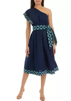 Crown & Ivy™ Women's One-Shoulder Dress | Belk