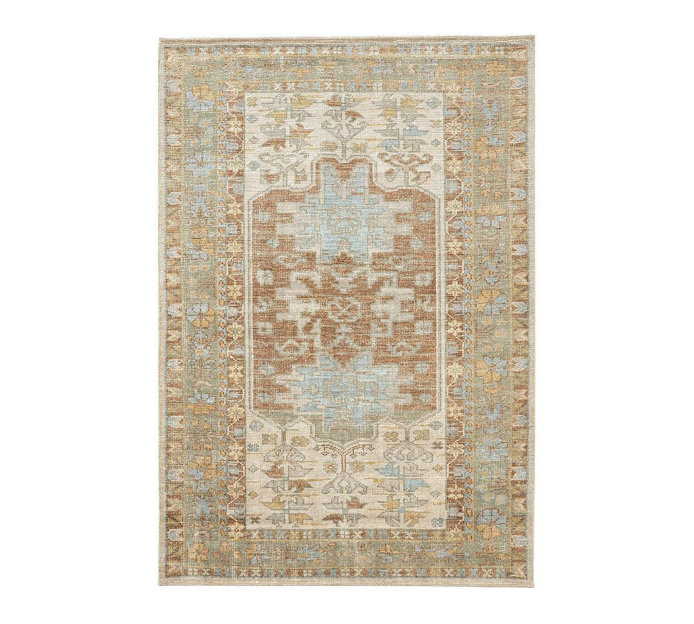 Arlet Hand-Knotted Wool Rug | Pottery Barn (US)