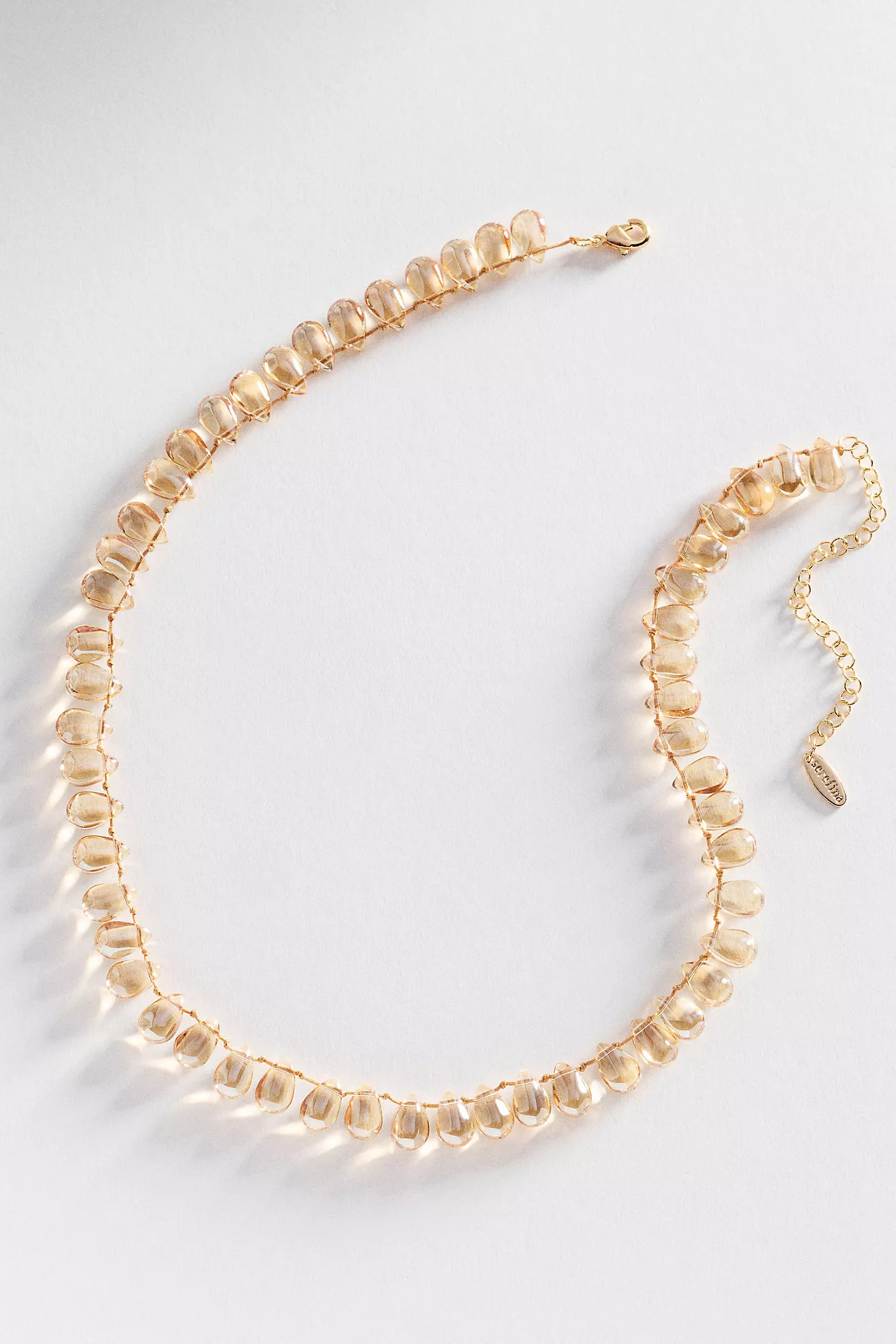 Beaded Teardrop Necklace | Anthropologie (US)