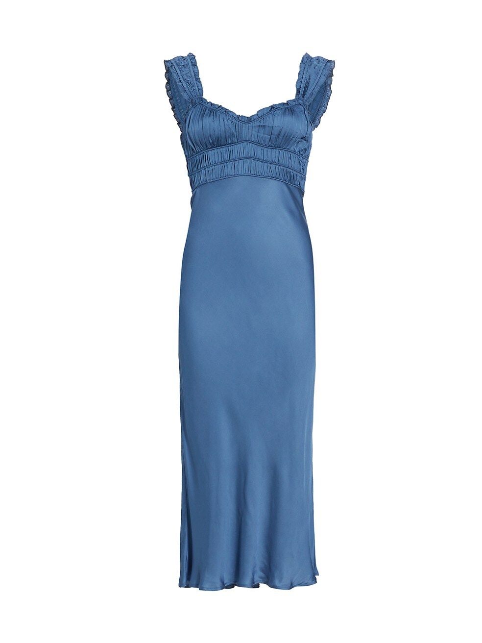 Enola Smocked Bodice Slip Dress | Saks Fifth Avenue