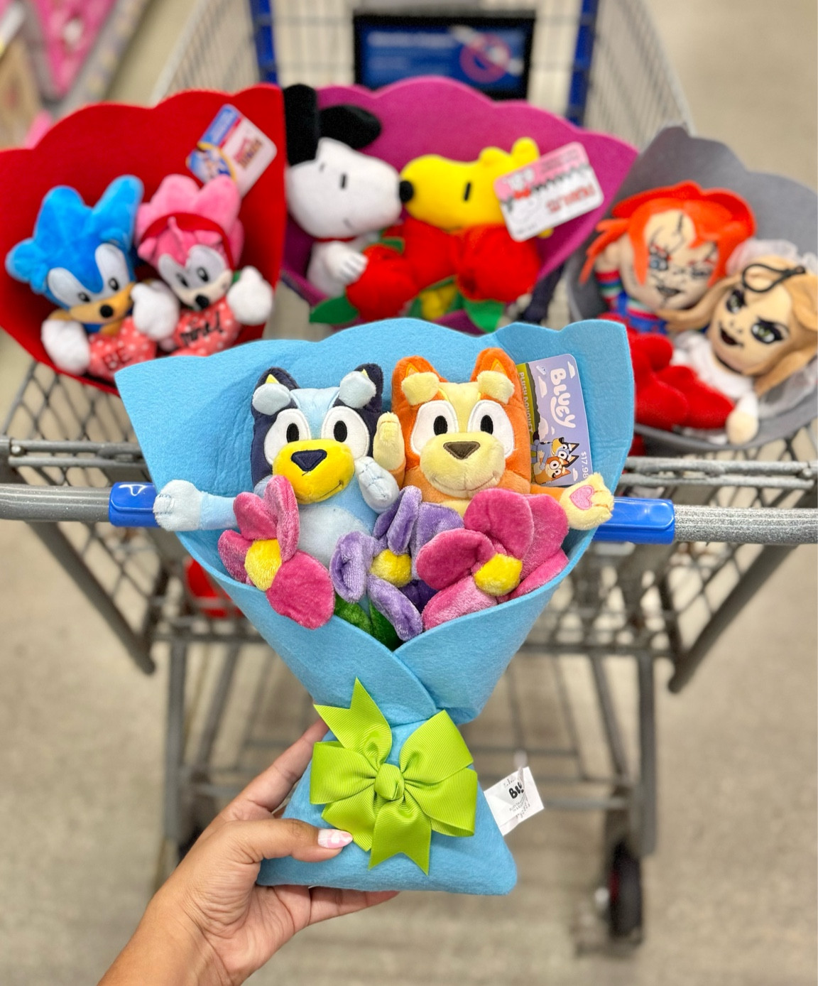 Linking these bouquets here, they’re currently sold out but you can check back to see if they become available, these are supposed to be $17.97 so if you see it available for more than that then it’s a listing from a 3rd party seller.