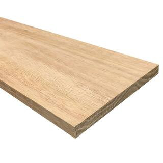 1/2 in. x 6 in. x 4 ft. Hobby Board Kiln Dried S4S Oak Board (10-Piece) | The Home Depot
