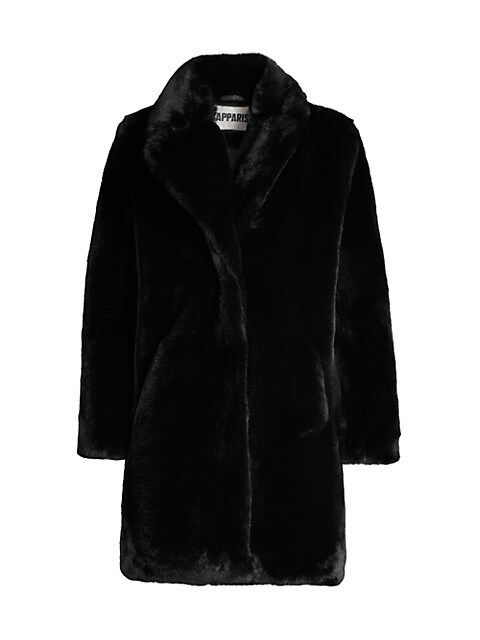 Stella Faux Fur Pea Coat | Saks Fifth Avenue