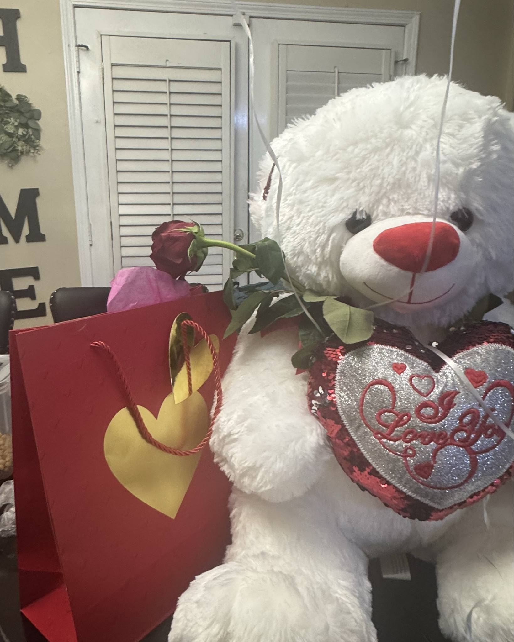 A pleasant surprise by my husband on valentines 💝 

#LTKValentine